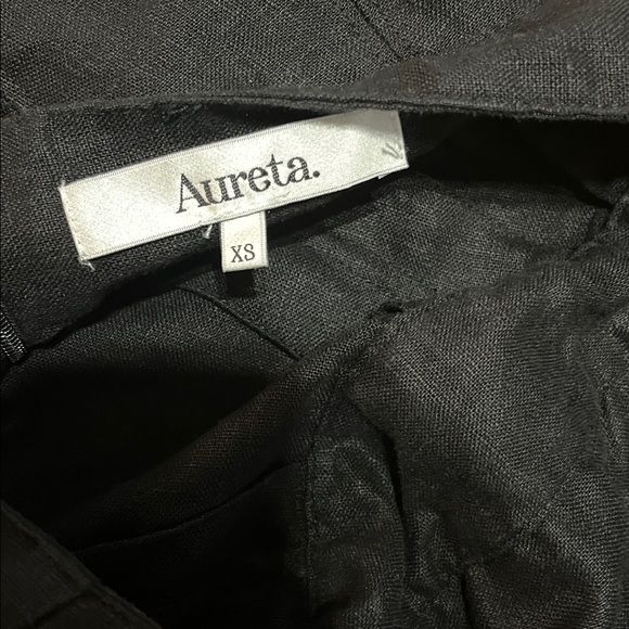 Anthropologie Aureta Studio Boatneck Linen Maxi Dresss - Picture 9 of 9